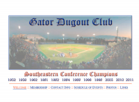 Gator Dugout Club